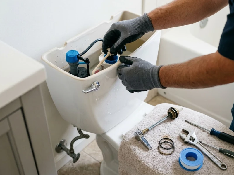 Toilet repair